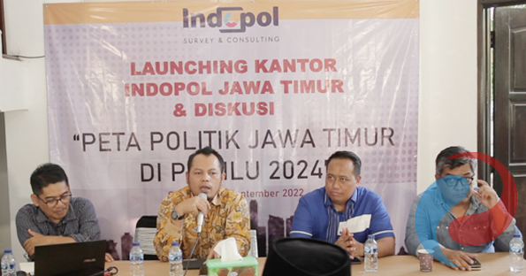 Permalink ke Indopol Launching Kantor dan Gelar Diskusi Peta Politik Jatim di Pemilu 2024