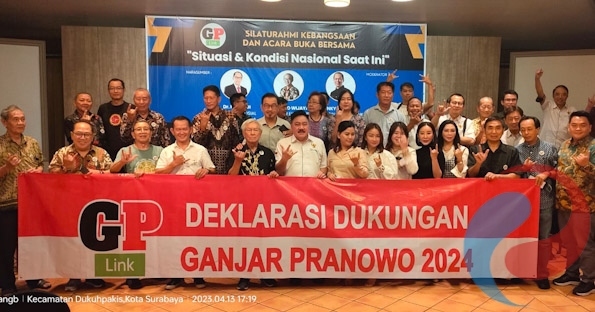 Permalink ke GP Link Deklarasikan Dukungan Ganjar Pranowo di Surabaya